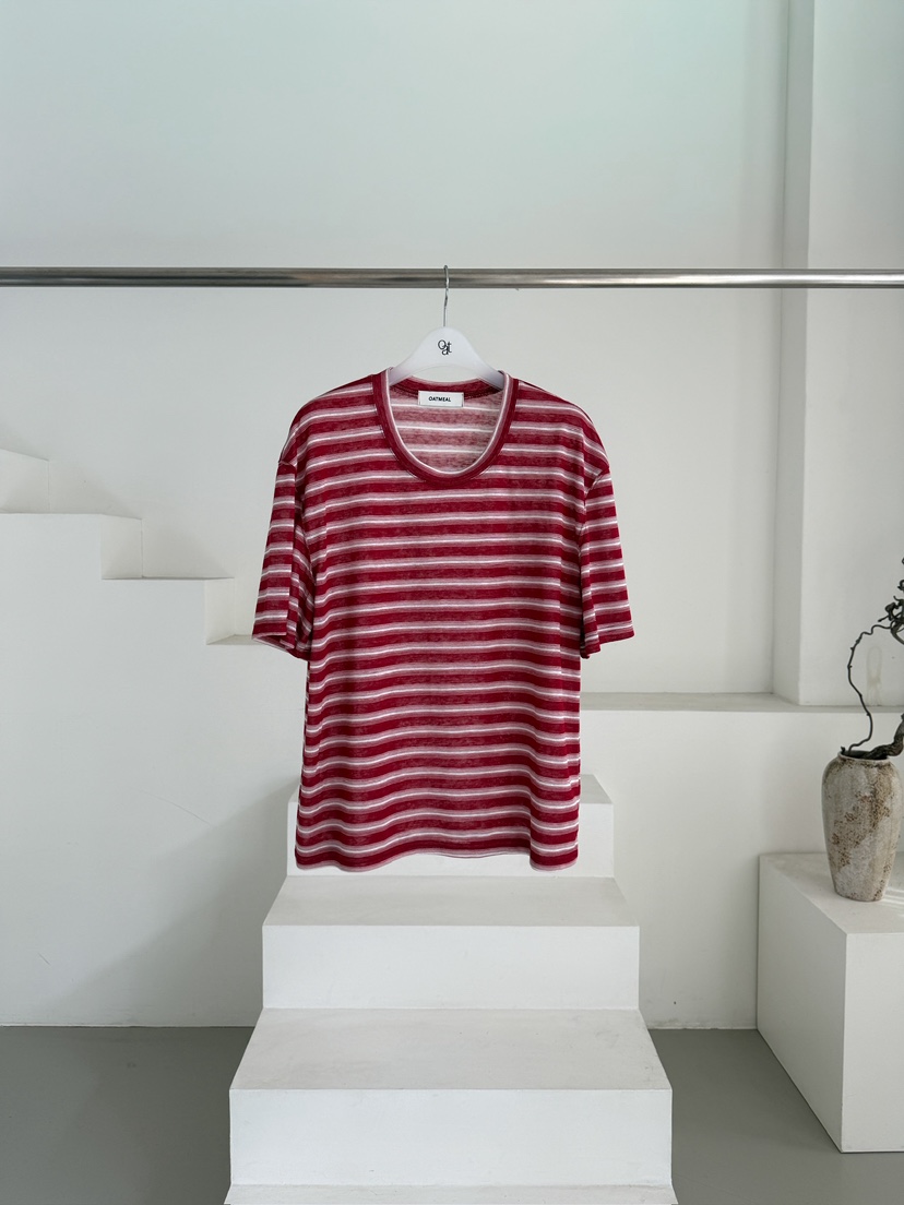 OATMEAL韓國代購女裝新款休閑時尚人氣26春夏熱賣推薦T恤OATMEALT恤圖色1