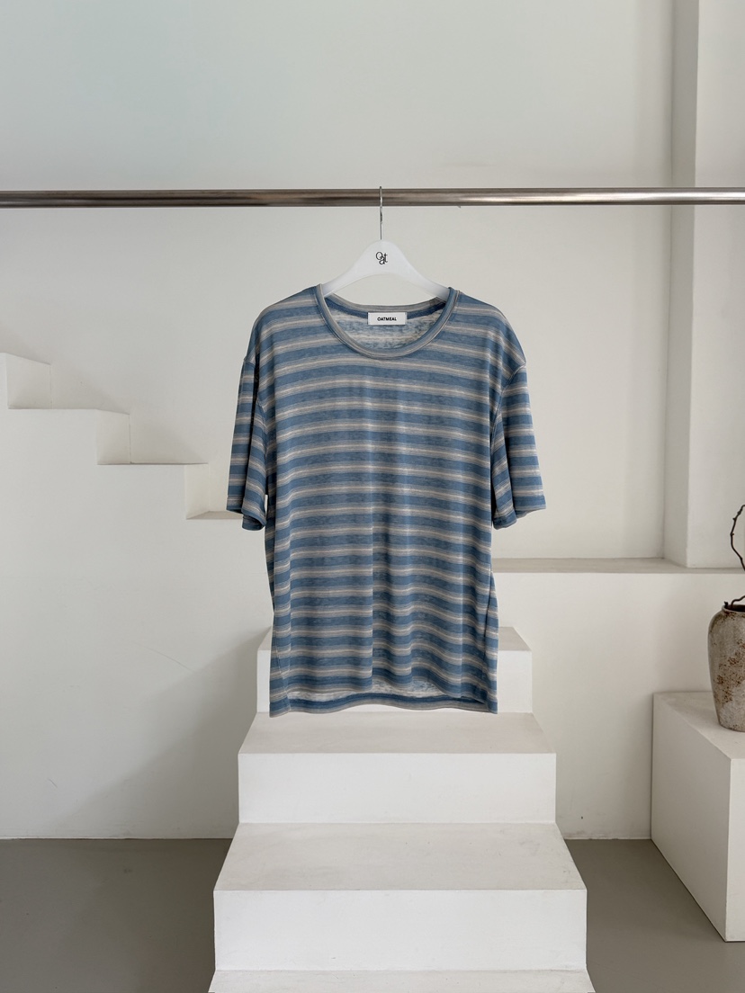 OATMEAL韓國代購女裝新款休閑時尚人氣26春夏熱賣推薦T恤OATMEALT恤圖色2