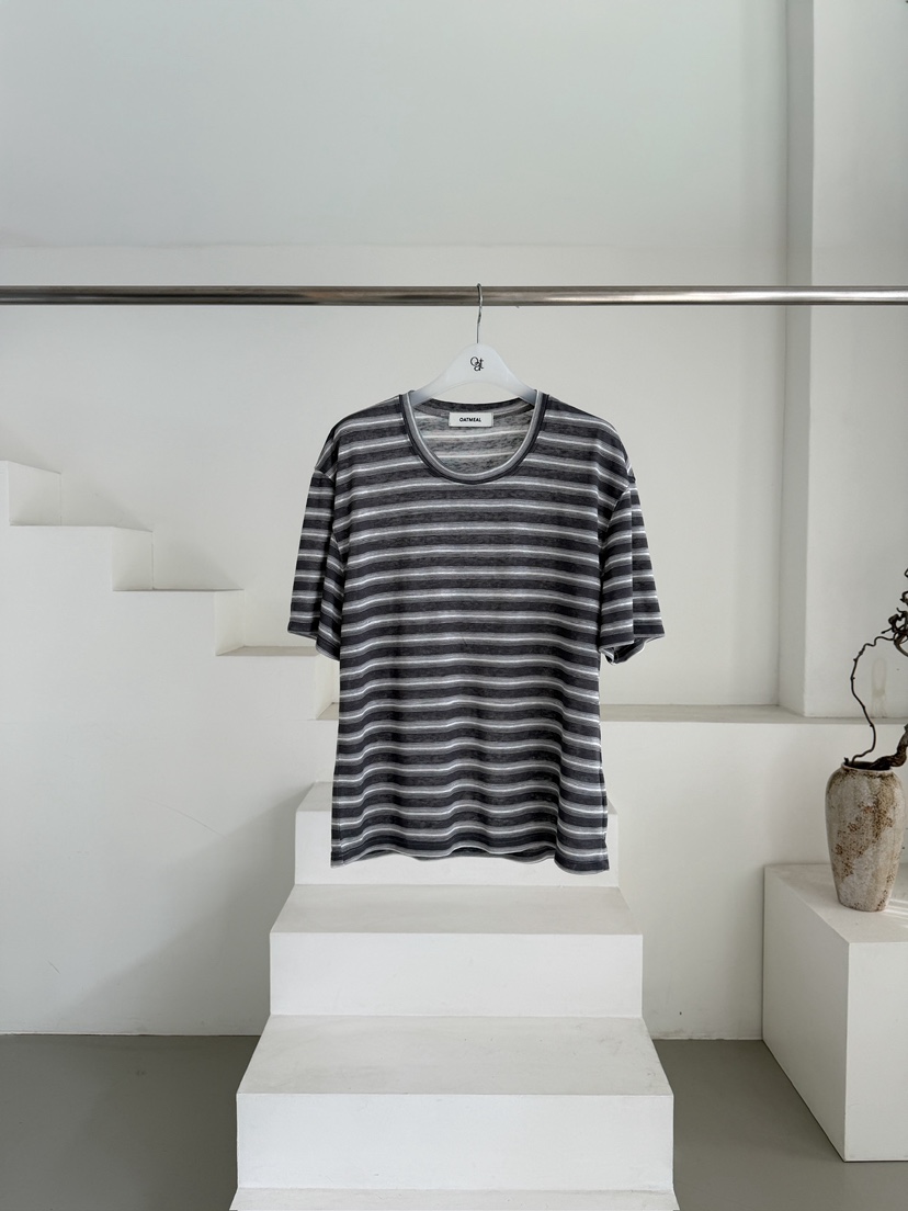 OATMEAL韓國代購女裝新款休閑時尚人氣26春夏熱賣推薦T恤OATMEALT恤圖色3