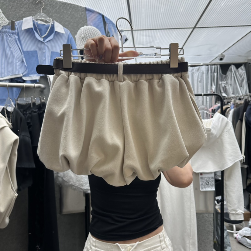 EXIT韓國東大門代購女士新款時尚人氣職業26春夏短褲含腰帶EXIT短褲