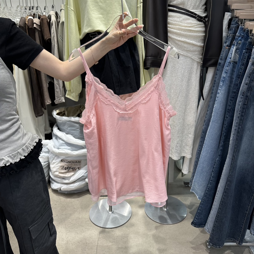 MAGNOLIA36-L韓國直郵實拍女士新款推薦休閑26春夏吊帶背心MAGNOLIA36-L吊帶/背心圖色2