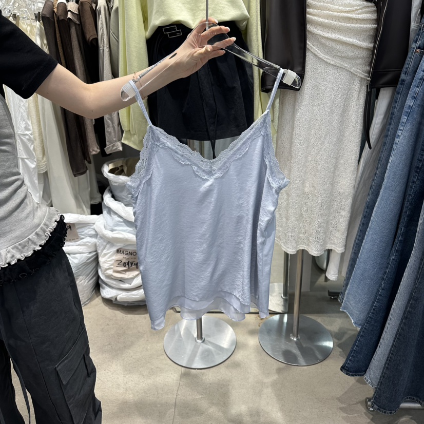 MAGNOLIA36-L韓國直郵實拍女士新款推薦休閑26春夏吊帶背心MAGNOLIA36-L吊帶/背心圖色4