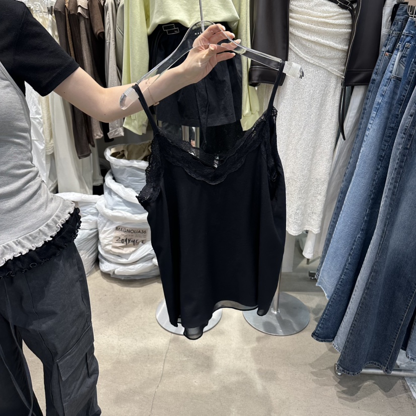 MAGNOLIA36-L韓國直郵實拍女士新款推薦休閑26春夏吊帶背心MAGNOLIA36-L吊帶/背心圖色5