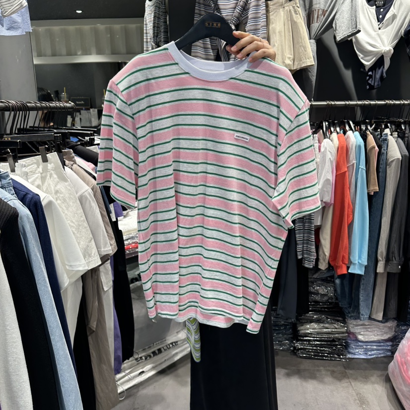 STAR-L韓國東大門直郵女士新款熱賣推薦休閑時尚26春夏T恤STAR-LT恤圖色2