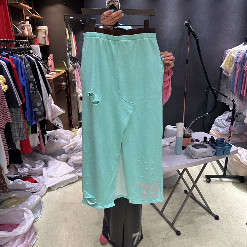 CHAVI韓國直郵女士新款職業熱賣人氣26春夏時尚休閑推薦長裙CHAVI長裙圖色1