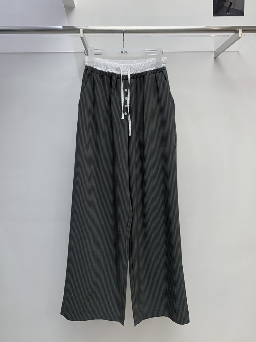 TRUE韓國東大門直郵女士新品時尚推薦人氣職業26春夏休閑褲TRUE休閑褲圖色1