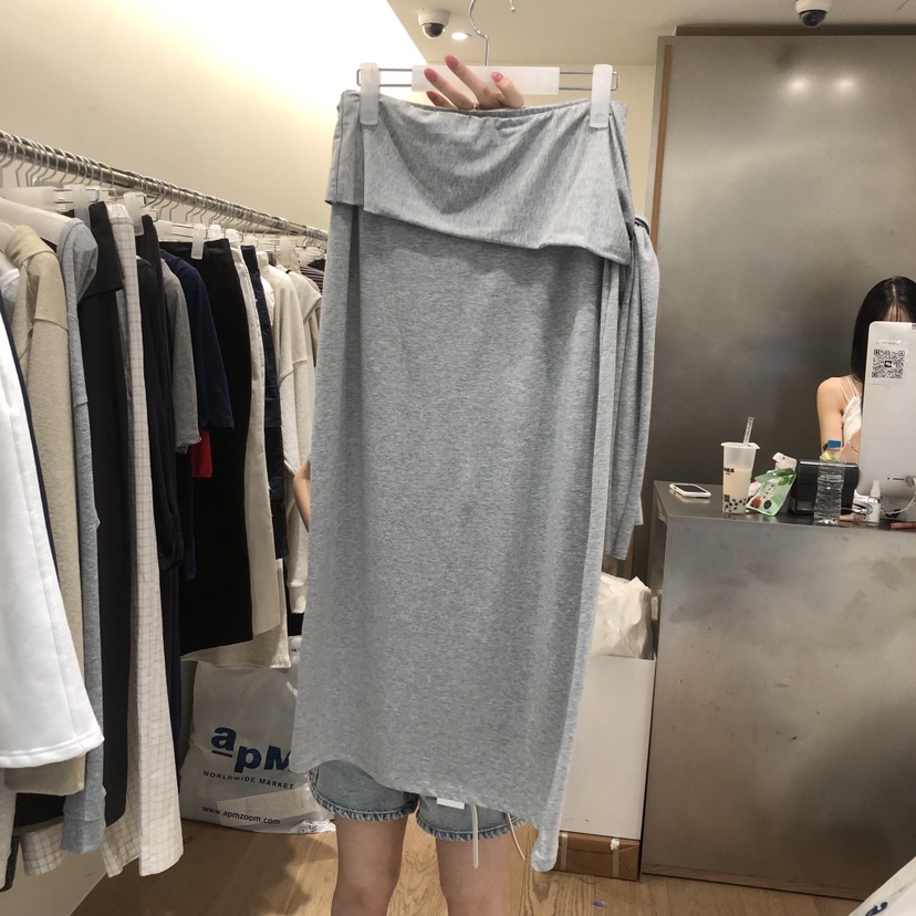 MEET ME韓國東大門代購女士新款職業26春夏休閑時尚長裙MEET ME長裙