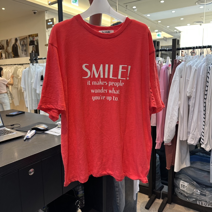LE ETOILE韓國代購女士新品職業推薦人氣26春夏休閑熱賣T恤Le etoileT恤圖色2