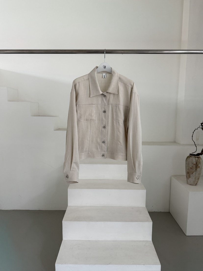 OATMEAL韓國東大門代購女裝新款26春夏休閑推薦職業人氣夾克OATMEAL夾克圖色2