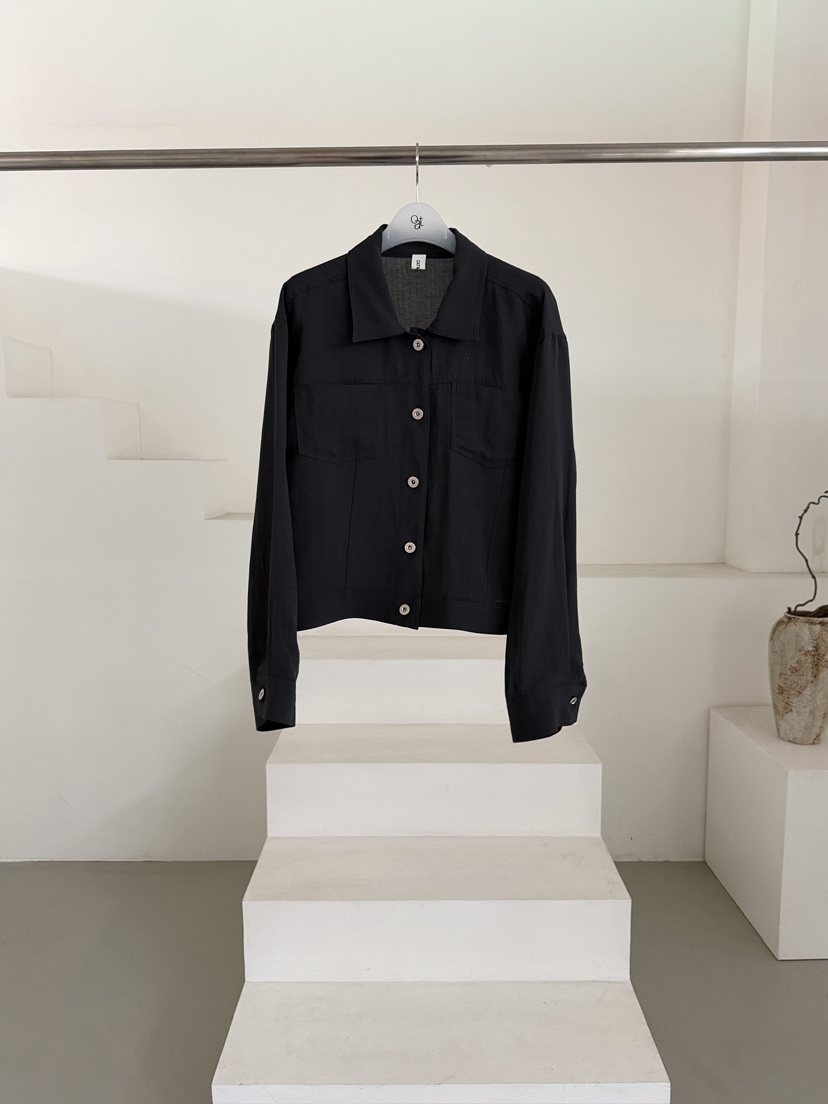 OATMEAL韓國東大門代購女裝新款26春夏休閑推薦職業人氣夾克OATMEAL夾克圖色3