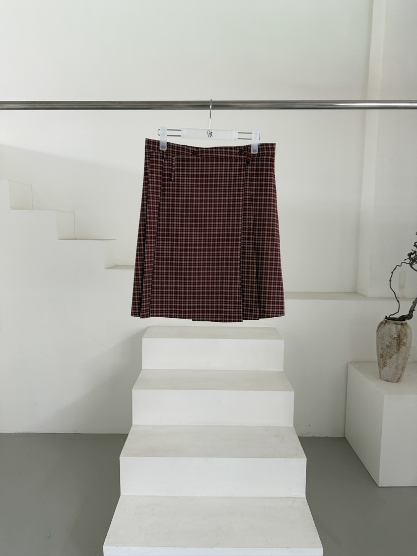 OATMEAL韓國東大門直郵女士新款26春夏職業時尚半身裙中短裙OATMEAL半身裙/中短裙圖色2