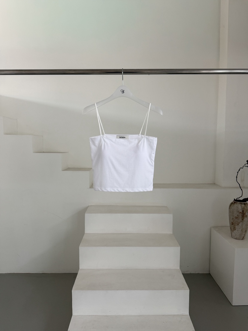 OATMEAL韓國東大門直郵女士新款人氣26春夏時尚休閑吊帶背心OATMEAL吊帶/背心圖色1