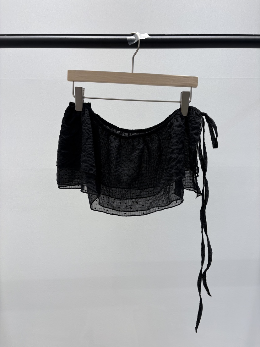 LAIVE韓國直郵女士新品26春夏休閑時尚熱賣職業人氣短裙褶皺LAIVE短裙圖色3