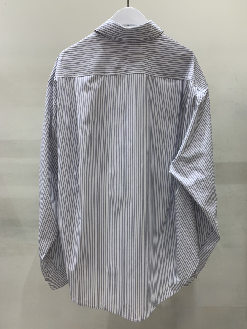 THE SIGNATURE韓國直郵實拍女士新品人氣襯衫蕾絲衫條紋THE SIGNATURE襯衫/蕾絲衫