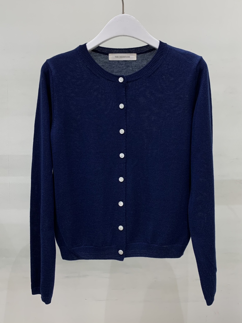 THE SIGNATURE韓國代購女裝新品人氣熱賣針織衫羊毛衫開襟THE SIGNATURE針織衫圖色3