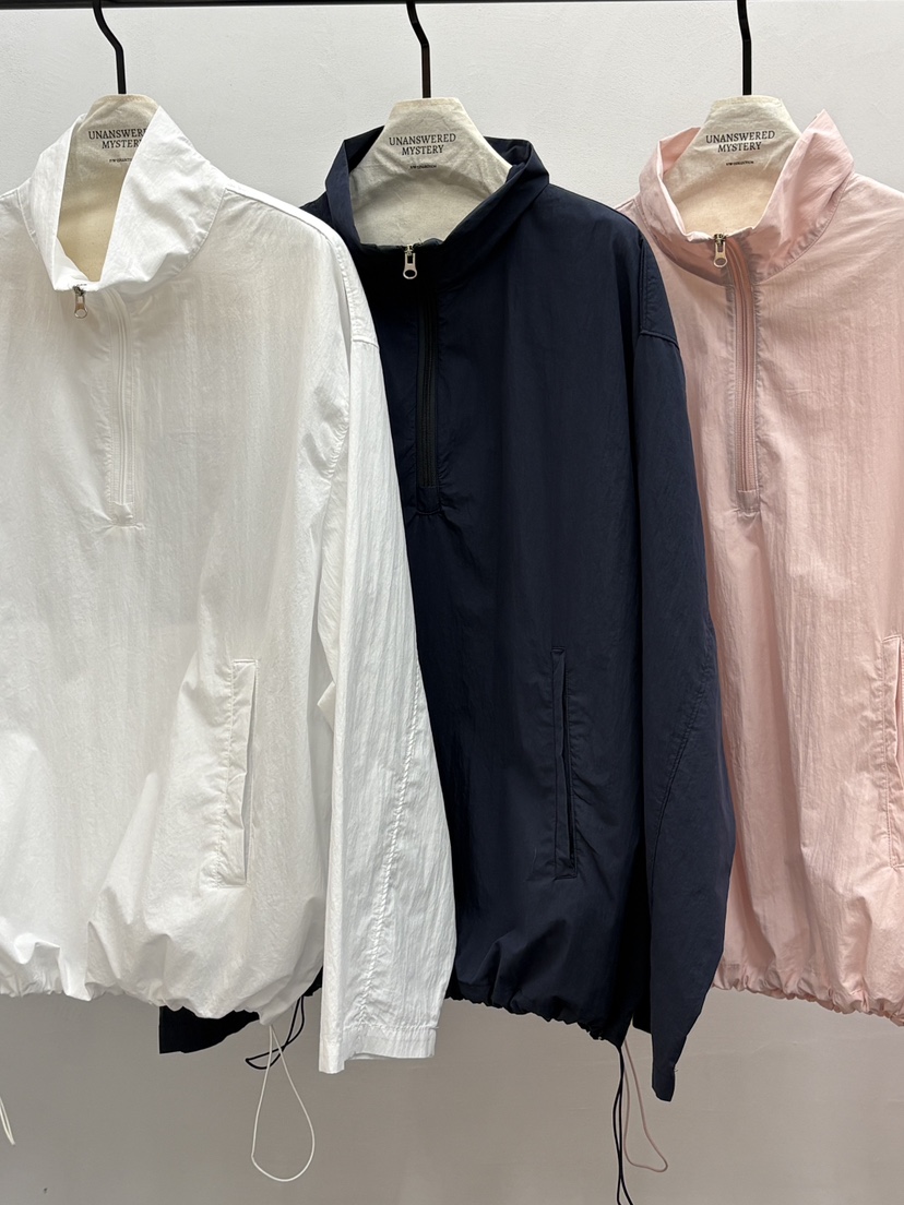 UNANSWERED-MYSTERY/FIFO韓國直郵女士新款26春夏衛衣防風衣UNANSWERED-MYSTERY/FIFO衛衣