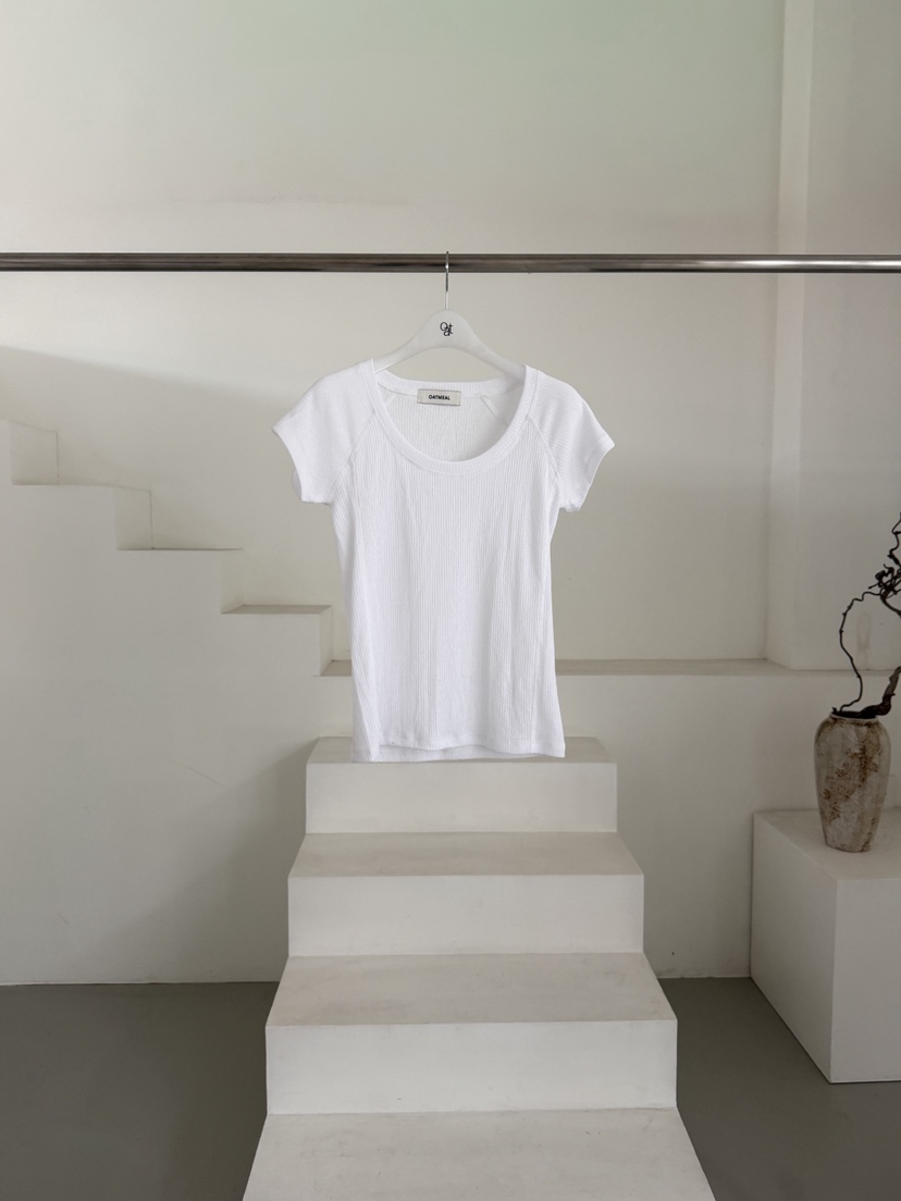 OATMEAL韓國代購女士新款時尚推薦熱賣26春夏職業人氣T恤OATMEALT恤圖色1