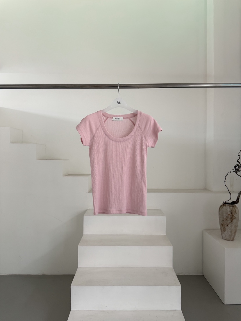 OATMEAL韓國代購女士新款時尚推薦熱賣26春夏職業人氣T恤OATMEALT恤圖色3