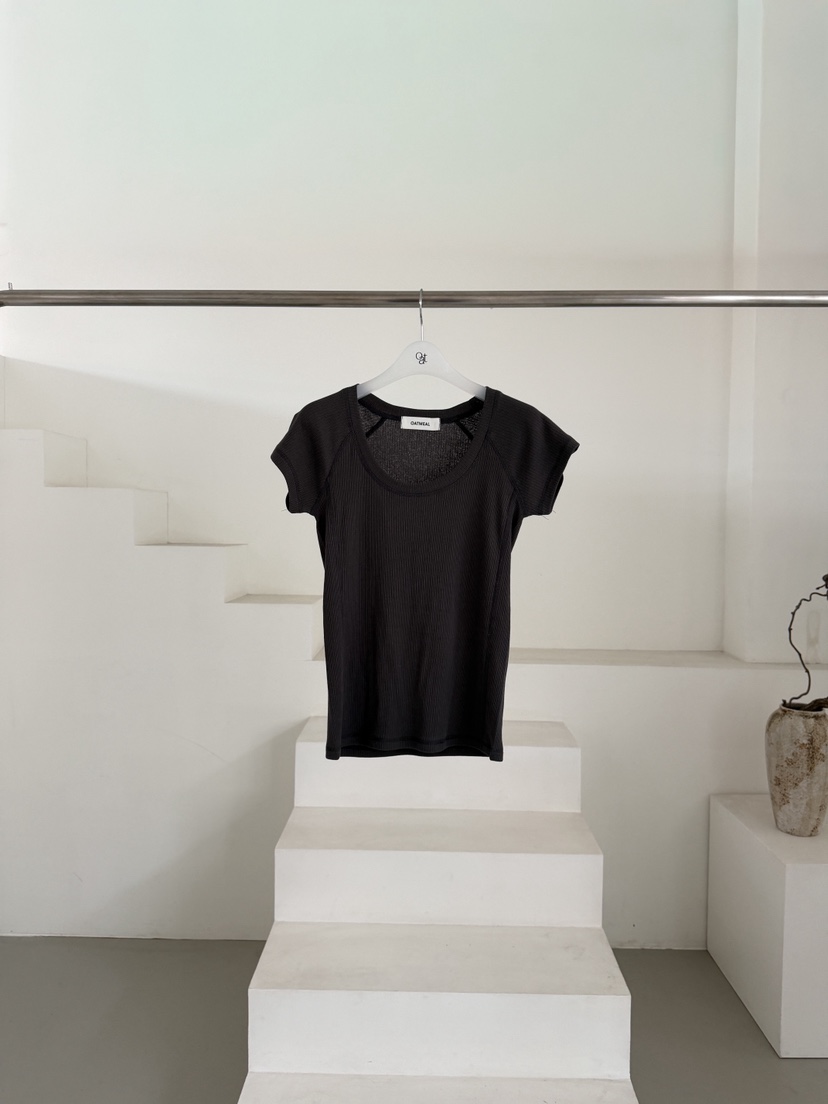 OATMEAL韓國代購女士新款時尚推薦熱賣26春夏職業人氣T恤OATMEALT恤圖色4