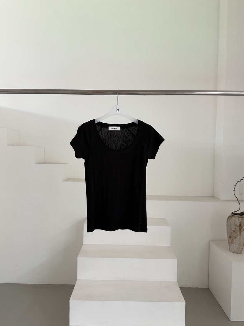 OATMEAL韓國代購女士新款時尚推薦熱賣26春夏職業人氣T恤OATMEALT恤圖色5