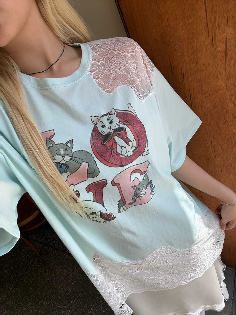 MINIQUEENS韓國直郵女士新款推薦職業熱賣時尚26春夏人氣T恤MINIQUEENST恤