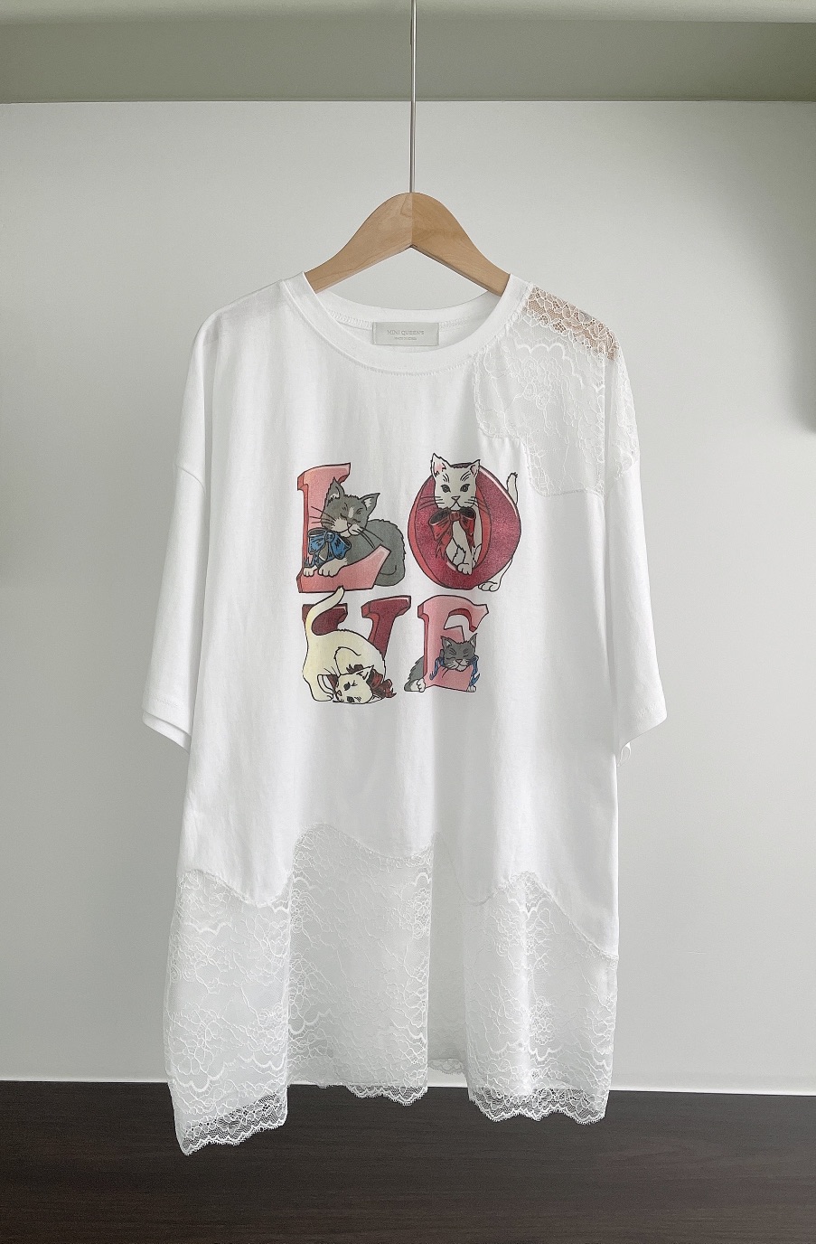 MINIQUEENS韓國直郵女士新款推薦職業熱賣時尚26春夏人氣T恤MINIQUEENST恤圖色1