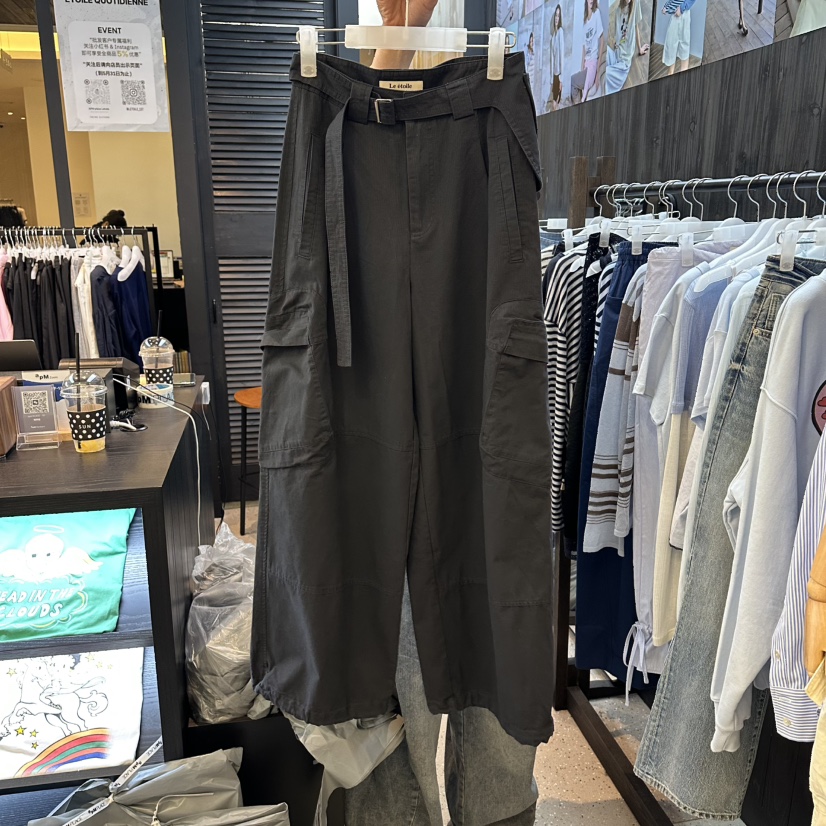LE ETOILE韓國直郵女士新款人氣熱賣推薦26春夏休閑褲含腰包Le etoile休閑褲圖色2