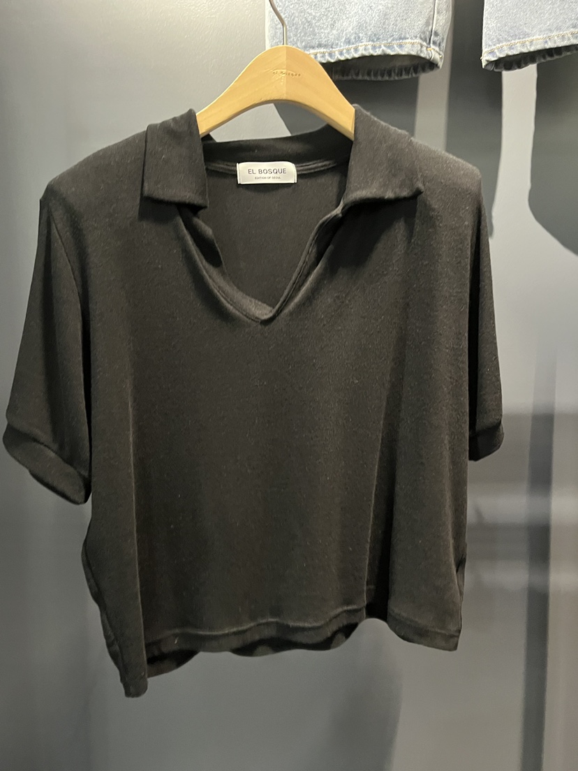EL BOSQUE韓國直郵實拍女裝新款休閑推薦職業人氣26春夏T恤EL BOSQUET恤圖色3