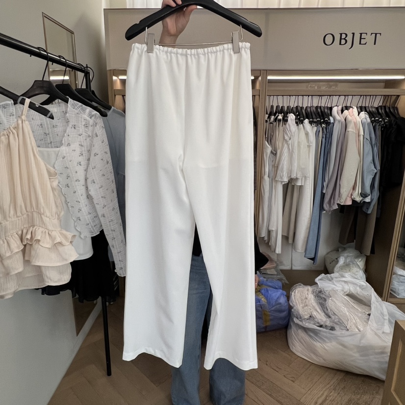 OBJET/LOVEUSU韓國東大門直郵女裝新品休閑職業熱賣休閑褲OBJET/LOVEUSU休閑褲