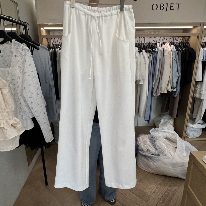 OBJET/LOVEUSU韓國東大門直郵女裝新品休閑職業熱賣休閑褲OBJET/LOVEUSU休閑褲圖色2