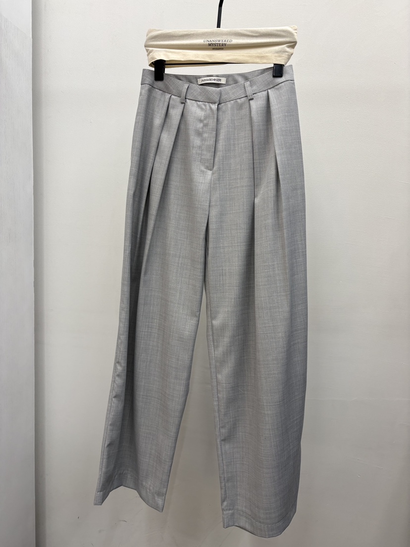 UNANSWERED-MYSTERY/FIFO韓國直郵實拍女裝新品人氣休閑褲UNANSWERED-MYSTERY/FIFO休閑褲圖色1