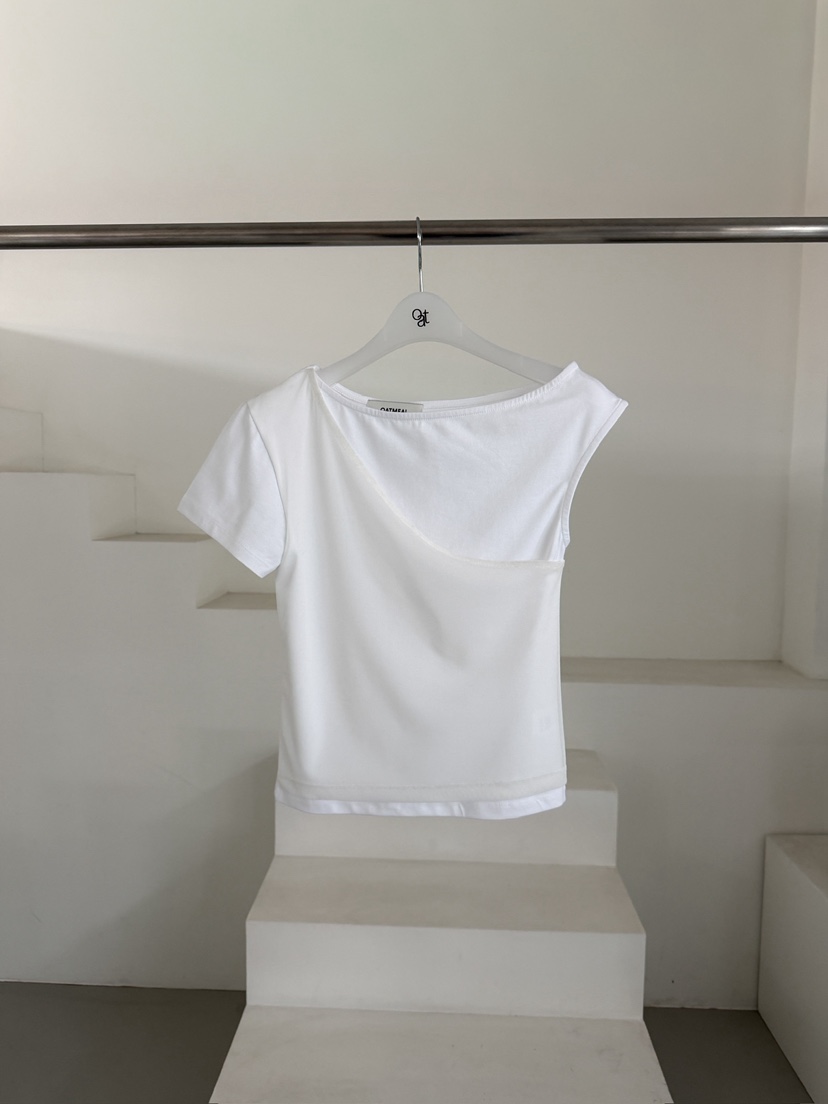 OATMEAL韓國直郵實拍女裝新品休閑推薦職業熱賣26春夏T恤OATMEALT恤圖色1