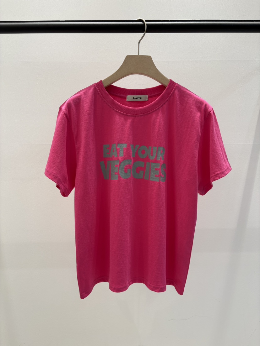 LAIVE韓國直郵女士新款熱賣推薦職業休閑26春夏人氣時尚T恤LAIVET恤圖色3