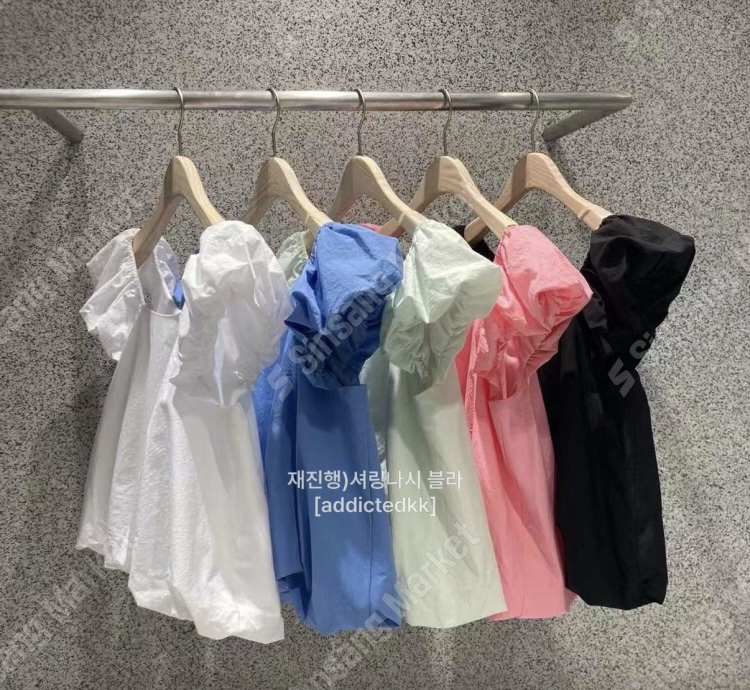 ADDICTED韓國東大門直郵女士新品休閑推薦襯衫蕾絲衫褶皺ADDICTED襯衫/蕾絲衫