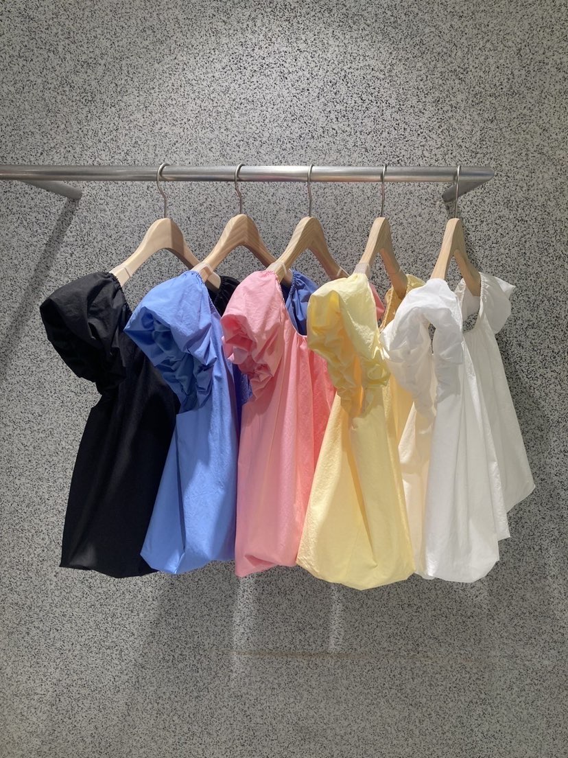 ADDICTED韓國東大門直郵女士新品休閑推薦襯衫蕾絲衫褶皺ADDICTED襯衫/蕾絲衫