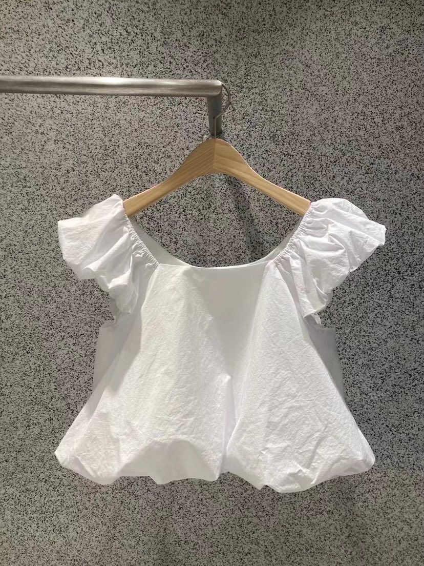 ADDICTED韓國東大門直郵女士新品休閑推薦襯衫蕾絲衫褶皺ADDICTED襯衫/蕾絲衫