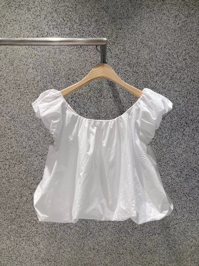 ADDICTED韓國東大門直郵女士新品休閑推薦襯衫蕾絲衫褶皺ADDICTED襯衫/蕾絲衫圖色1