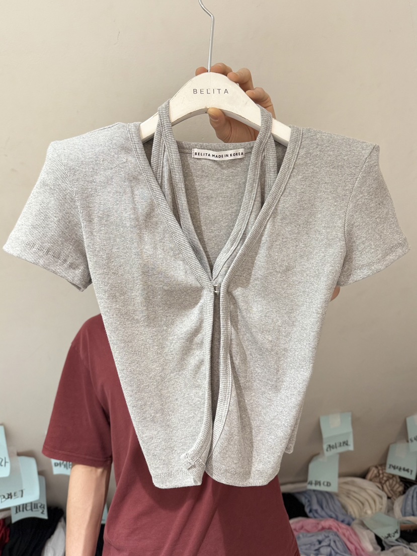 BELITA-L韓國直郵實拍女士新品時尚推薦職業26春夏熱賣T恤BELITA-LT恤圖色4