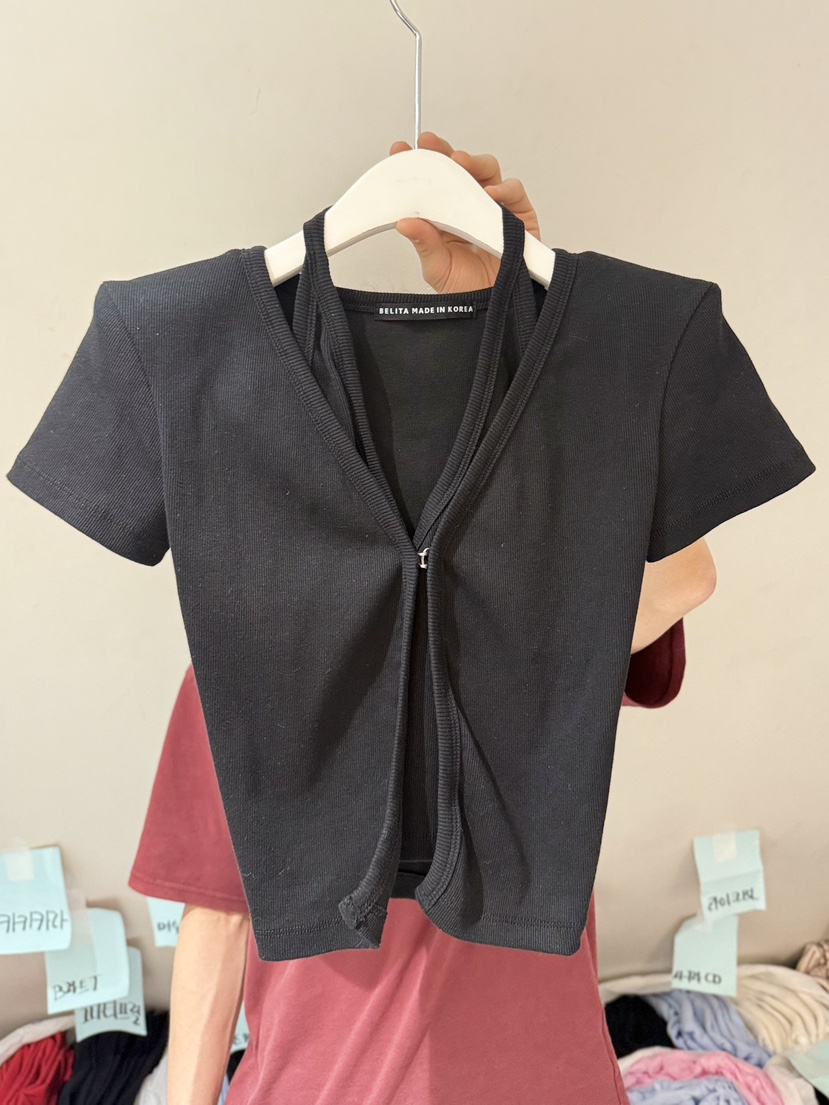 BELITA-L韓國直郵實拍女士新品時尚推薦職業26春夏熱賣T恤BELITA-LT恤圖色5