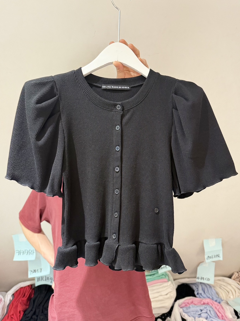BELITA-L韓國東大門代購女士新品時尚26春夏熱賣T恤開衫BELITA-LT恤圖色4