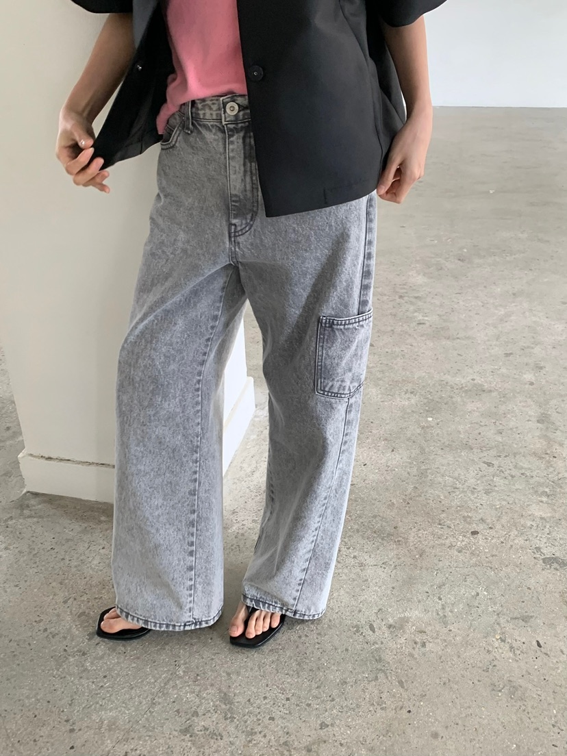 LOVE MY SANTA韓國直郵實拍女士新品時尚熱賣職業牛仔褲Santa/LOVE MY SANTA牛仔褲