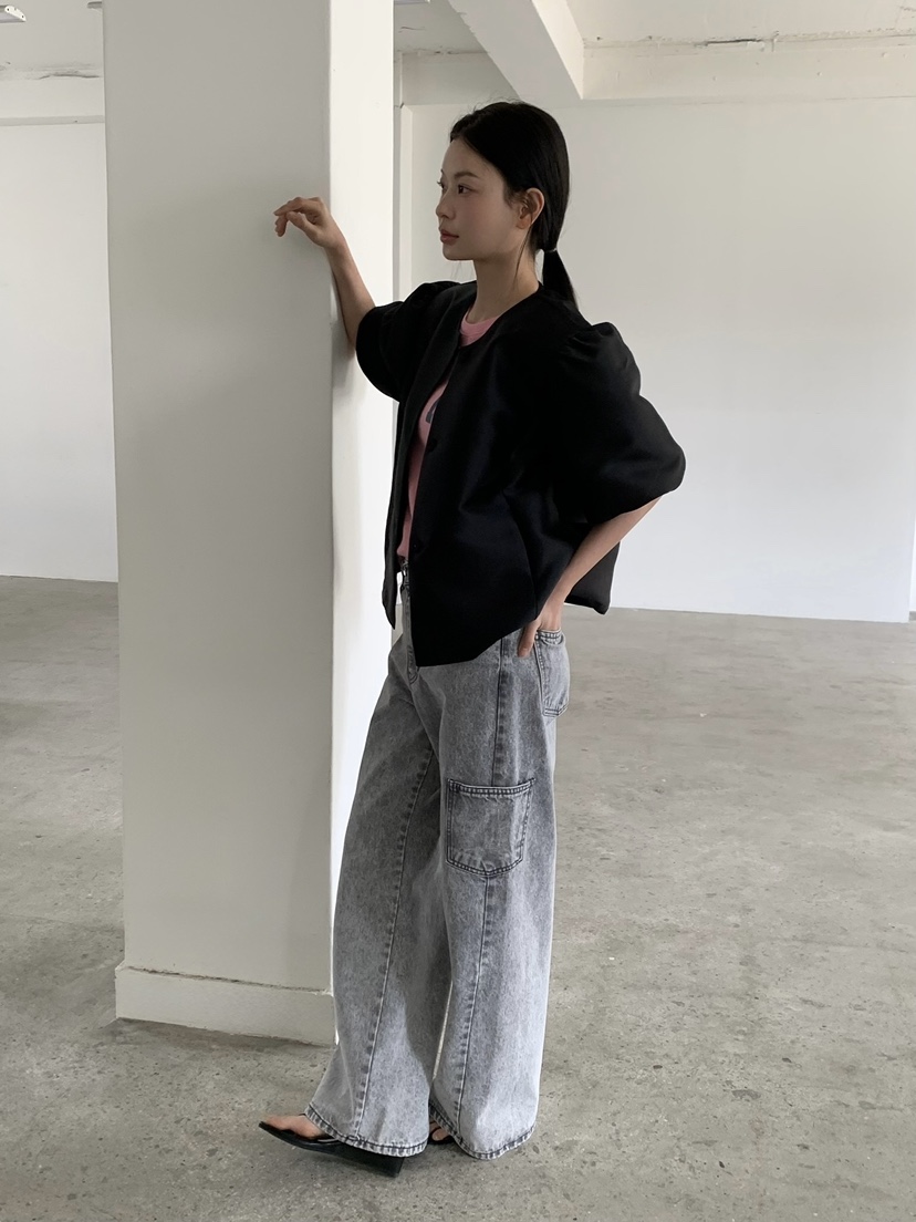 LOVE MY SANTA韓國直郵實拍女士新品時尚熱賣職業牛仔褲Santa/LOVE MY SANTA牛仔褲