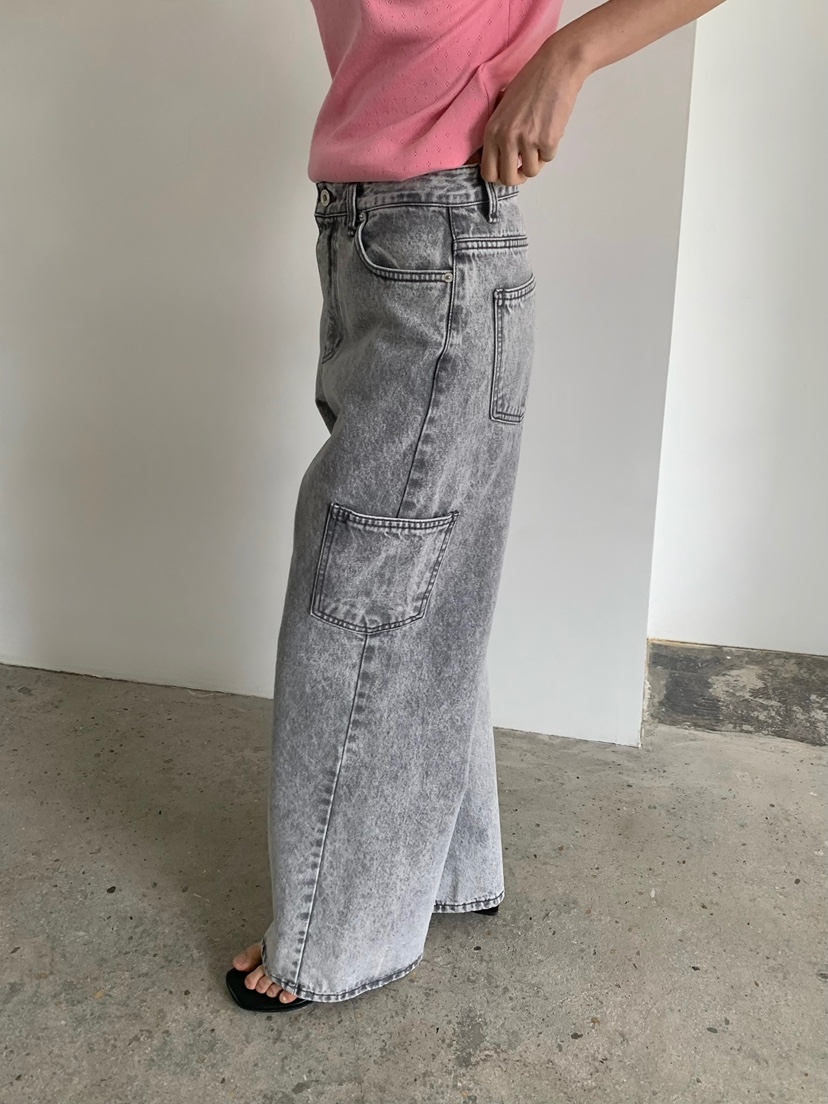 LOVE MY SANTA韓國直郵實拍女士新品時尚熱賣職業牛仔褲Santa/LOVE MY SANTA牛仔褲