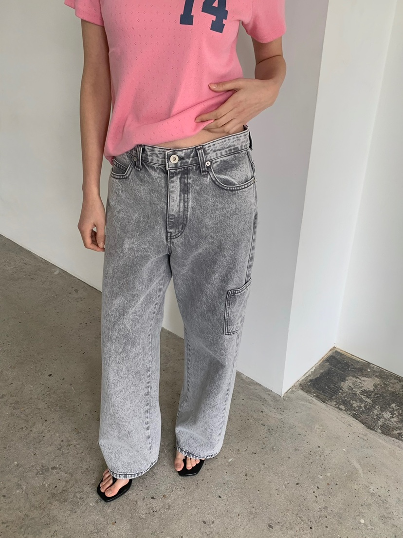 LOVE MY SANTA韓國直郵實拍女士新品時尚熱賣職業牛仔褲Santa/LOVE MY SANTA牛仔褲