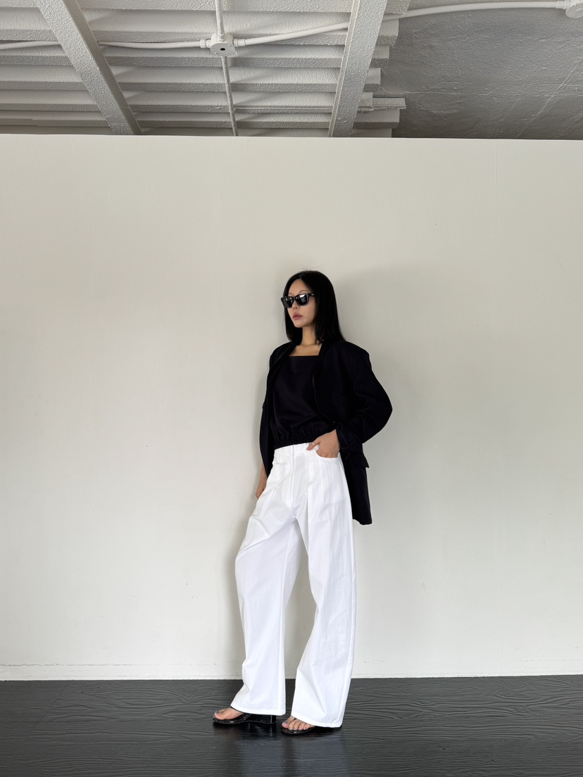 LIMLIMLIM韓國東大門直郵女裝新款職業推薦時尚休閑休閑褲LIM LIM LIM休閑褲