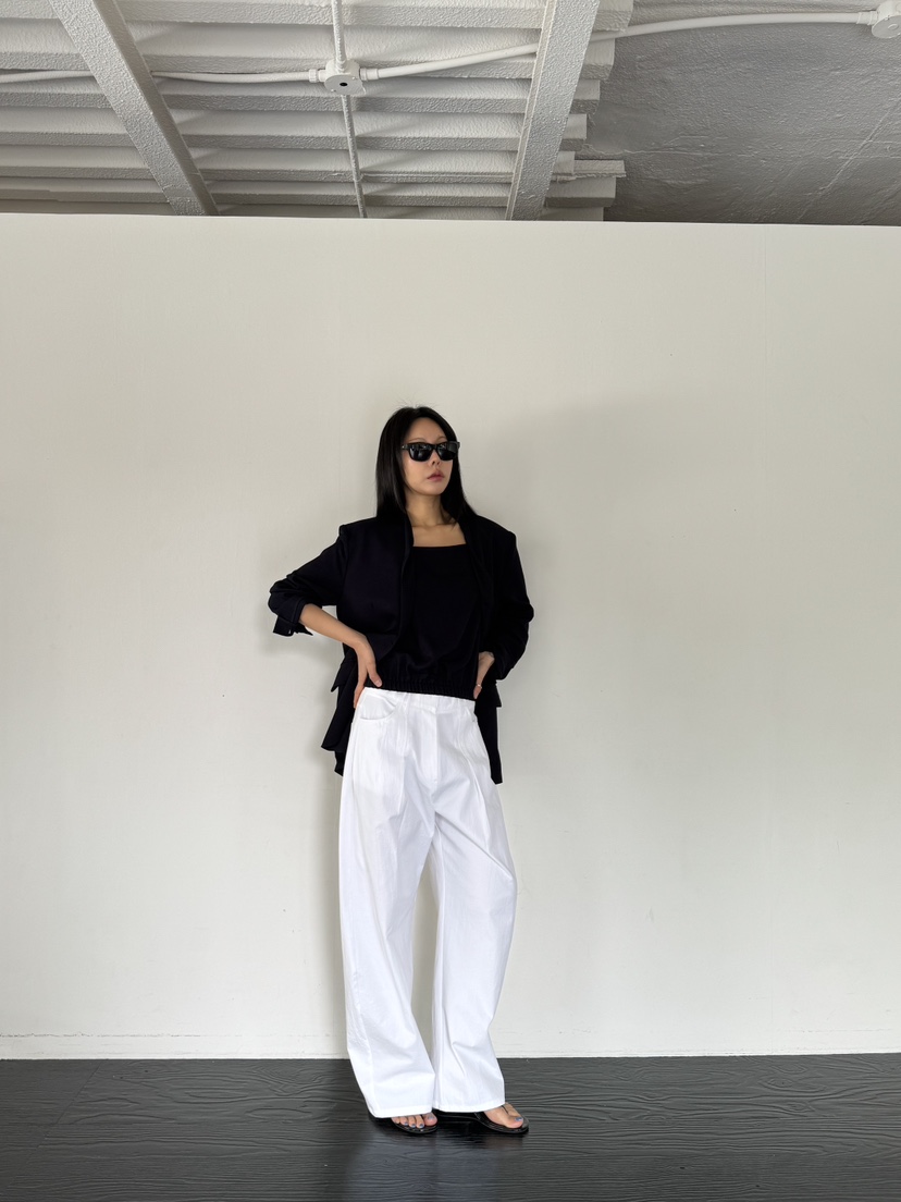 LIMLIMLIM韓國東大門直郵女裝新款職業推薦時尚休閑休閑褲LIM LIM LIM休閑褲