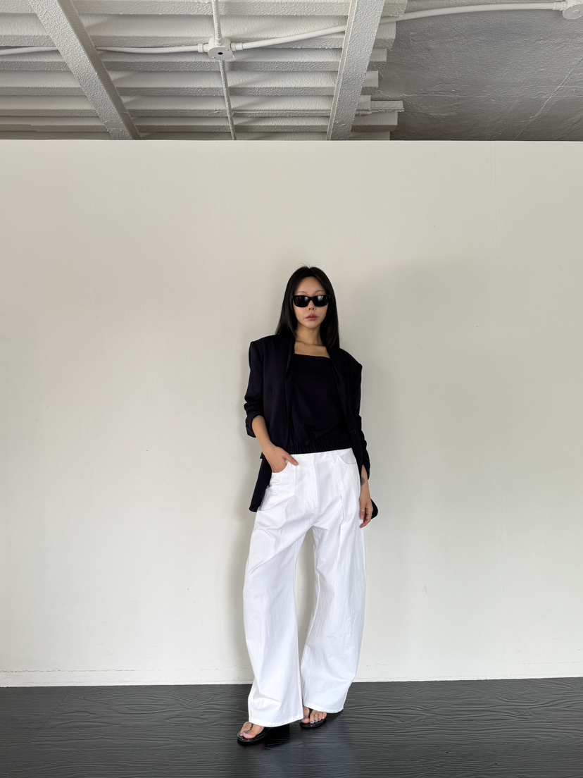 LIMLIMLIM韓國東大門直郵女裝新款職業推薦時尚休閑休閑褲LIM LIM LIM休閑褲