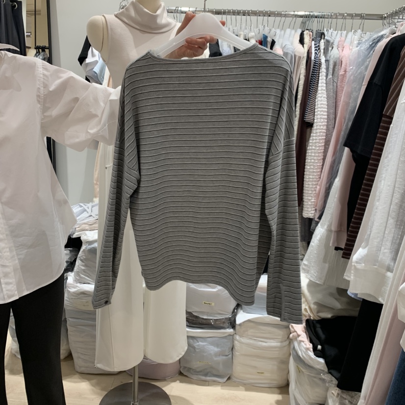 LOVE SOME韓國東大門直郵女士新品休閑時尚職業熱賣長袖T恤LOVE SOME長袖T恤