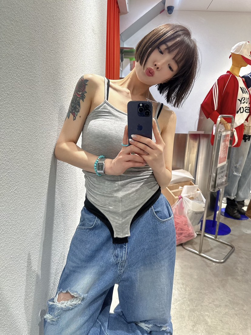 ARSERA韓國代購女士新款26春夏推薦熱賣休閑職業吊帶背心ARSERA吊帶/背心