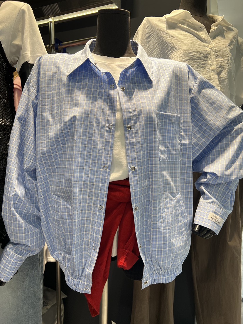 EL BOSQUE韓國東大門代購女裝新款休閑時尚職業襯衫蕾絲衫EL BOSQUE襯衫/蕾絲衫圖色2